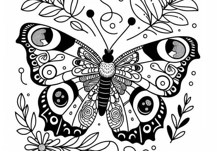 Otvorená farba motýľov Aglaius Io: Bezplatné stiahnutie pre milovníkov motýľov Otvorená farba motýľov Aglaius Io: Bezplatné stiahnutie pre milovníkov motýľov