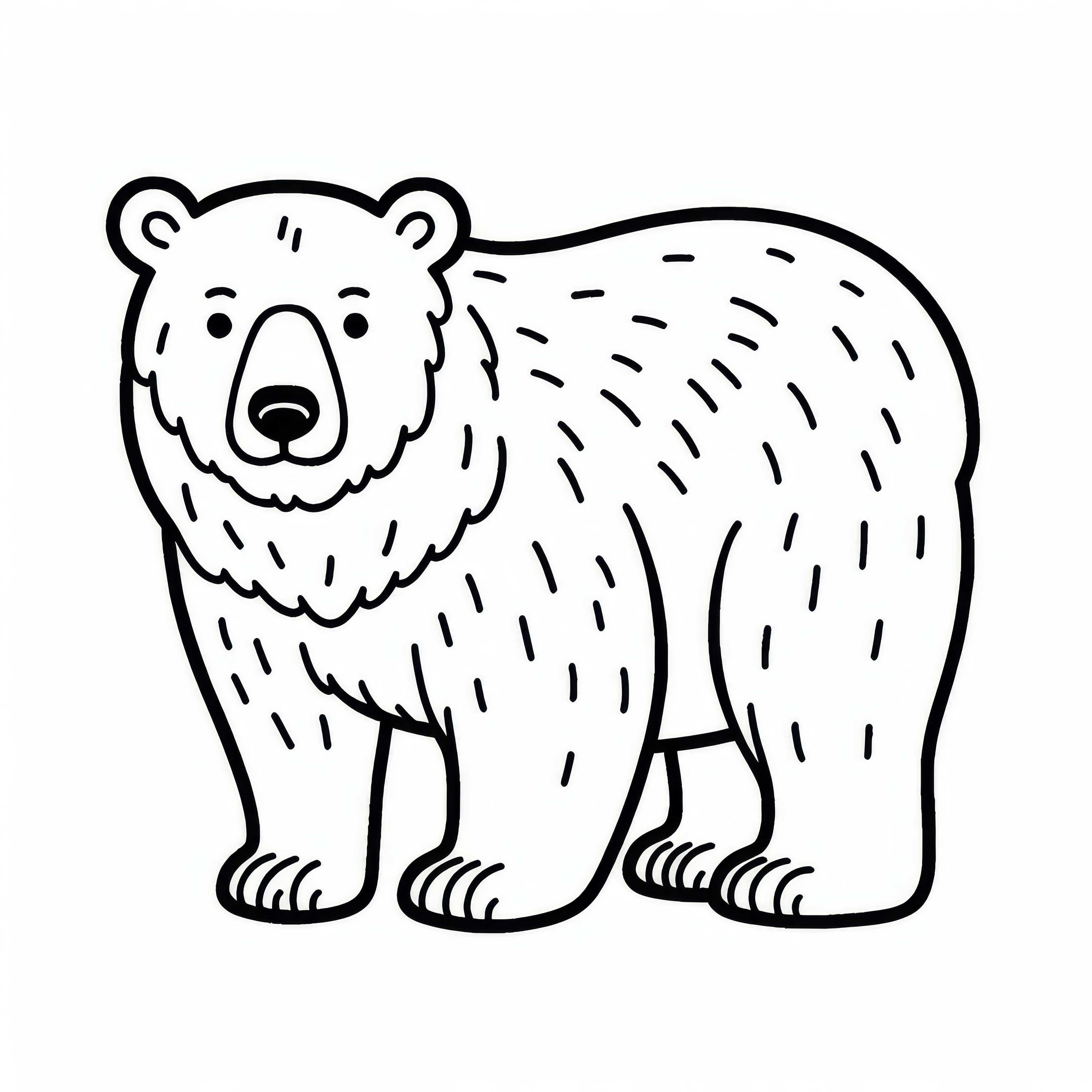 Bezplatná farbička s ľadovým medveďom
