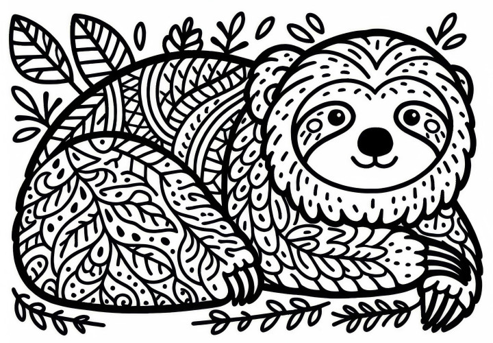 Bezplatný obrázok na vymaľovanie pre lipperka