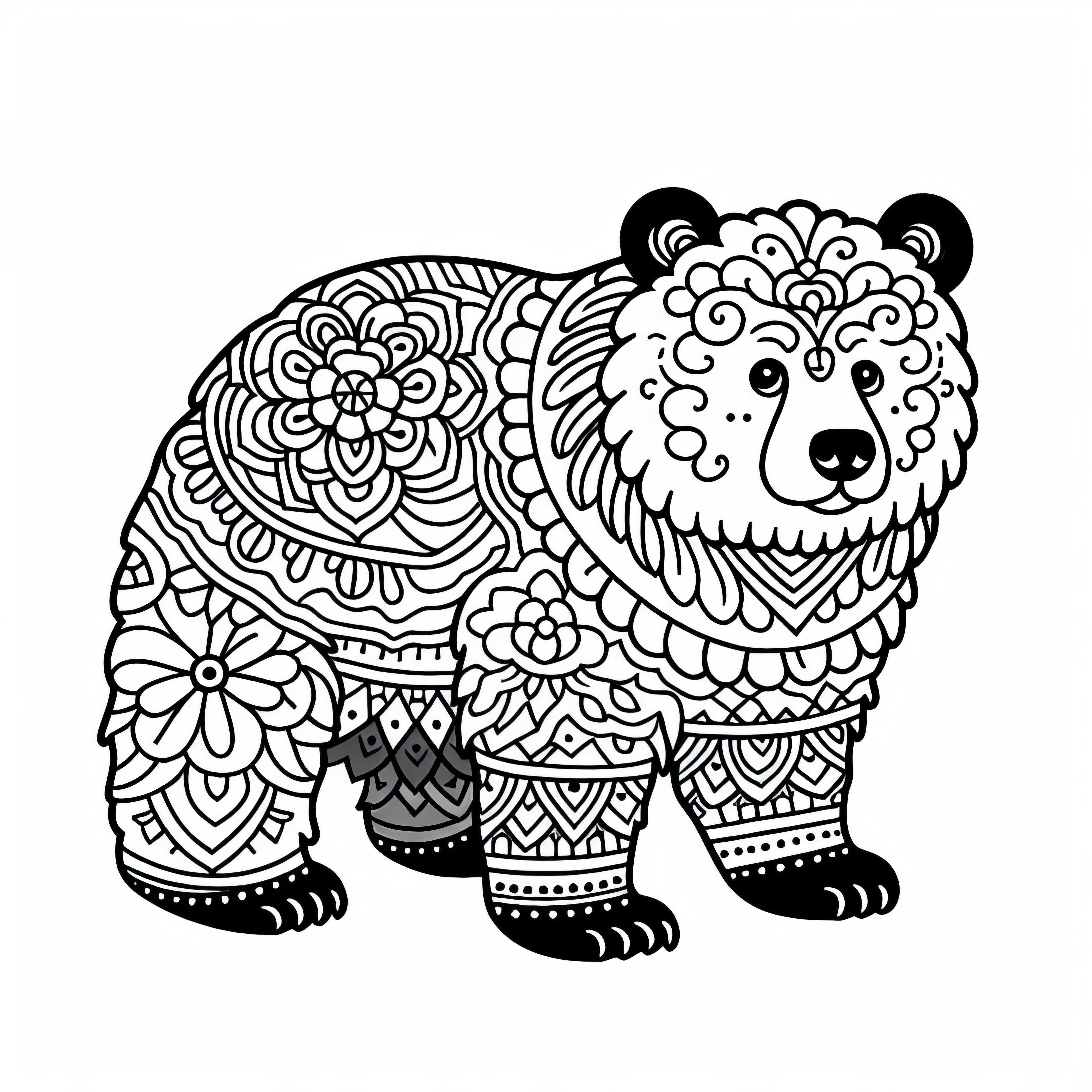 Tibet pandas, maľovanka zadarmo – bezplatná ponuka na stiahnutie Tibetanská medveď maľovanka zdarma – Bezplatná ponuka na stiahnutie