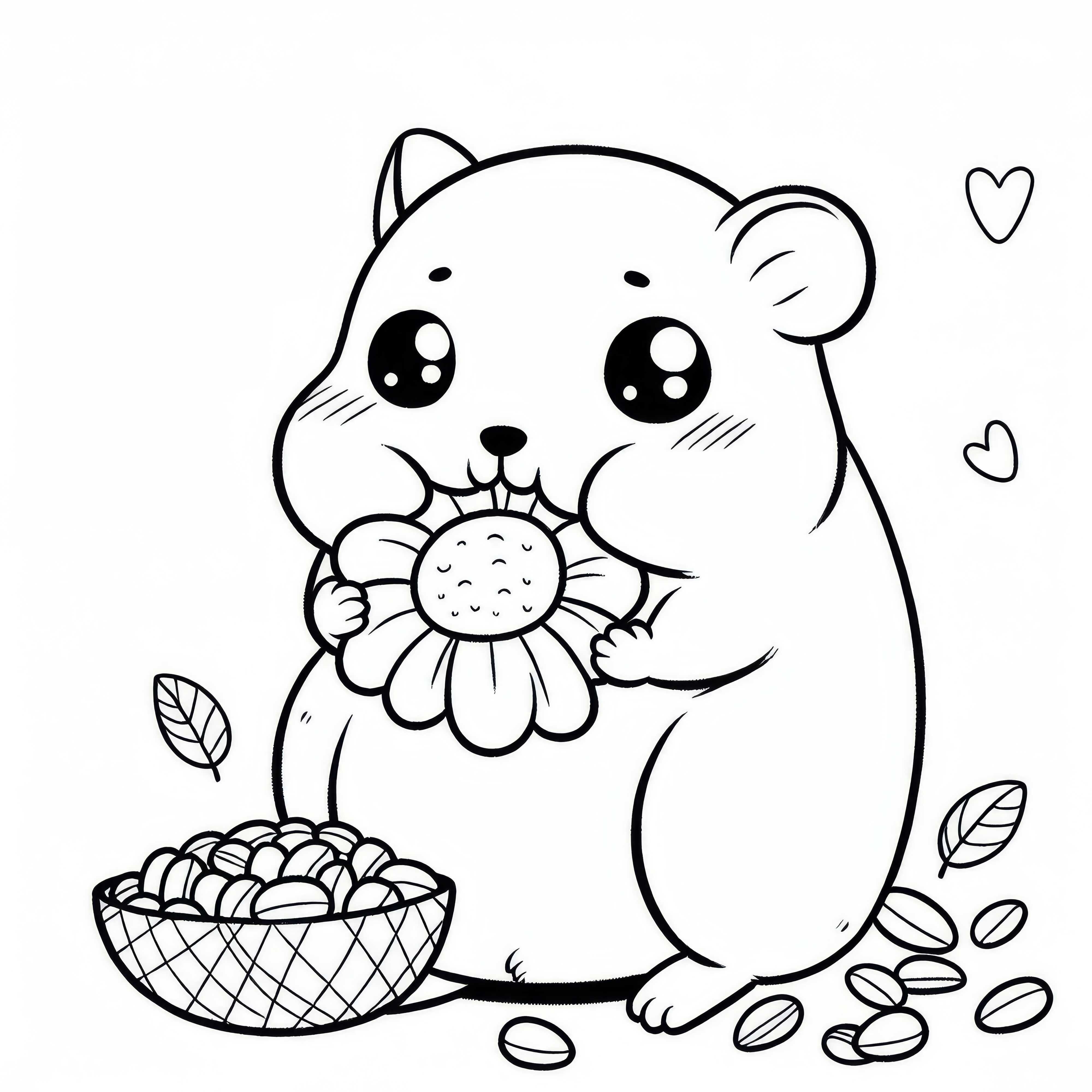 Krysy so naplnenými lícami – Bezplatná maľovacia šablóna