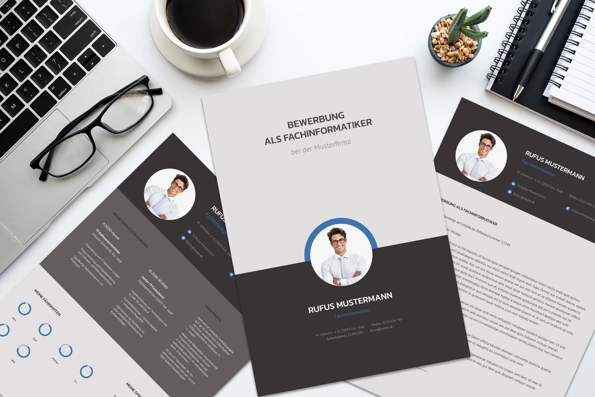 Candidatura para consultor de empresas: Modelo de carta de apresentação e currículo para download