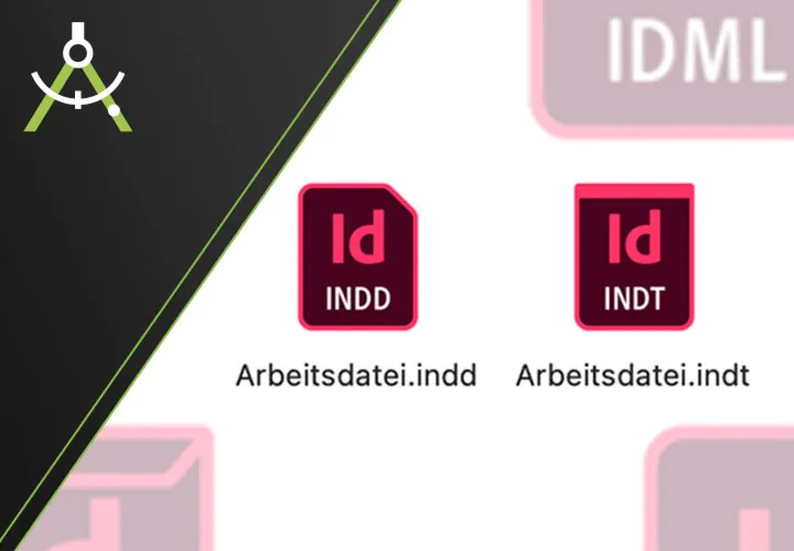 Hilfezentrum: Vorlagen für InDesign in den Formaten INDD, IDML und INX