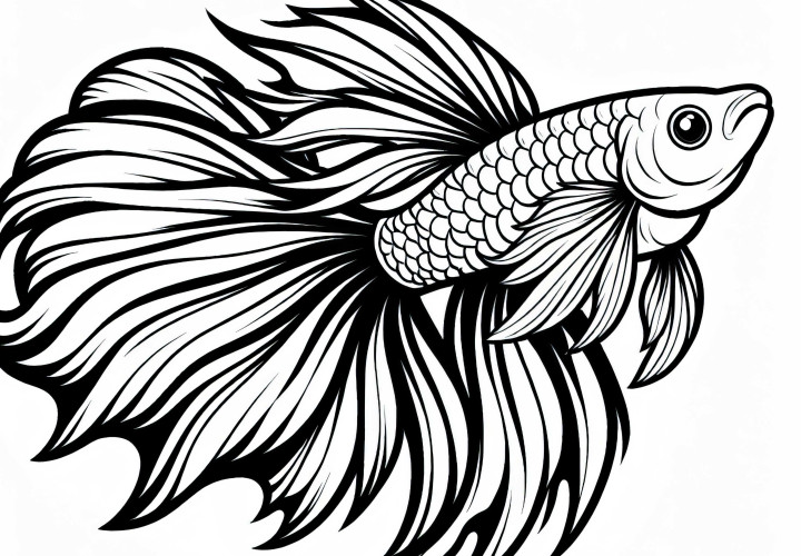 Free Guppy Coloring Page Guppy Coloring Page Free