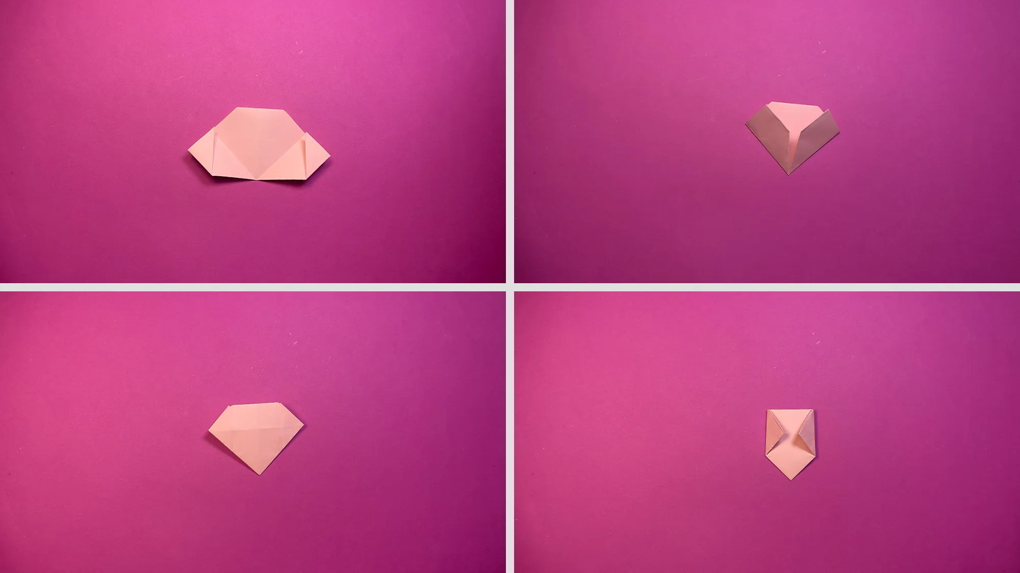 Tulpe aus Papier, Schritt 3: Die Blütenform vervollständigen Tulpe aus Papier, Schritt 3: Die Blütenform vervollständigen