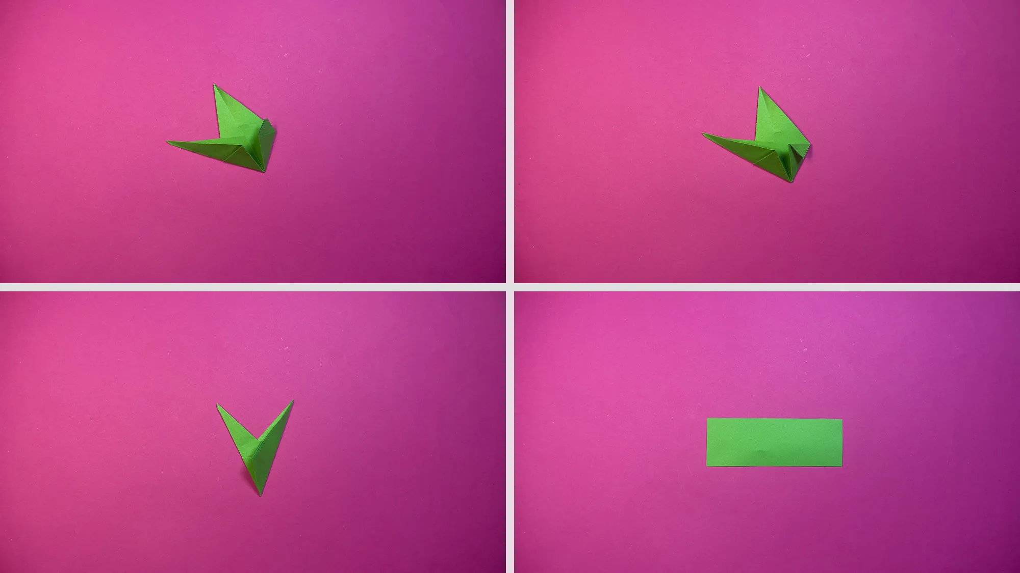 Tulpe aus Papier, Schritt 7: Die Blätter fertigstellen Tulpe aus Papier, Schritt 7: Die Blätter fertigstellen