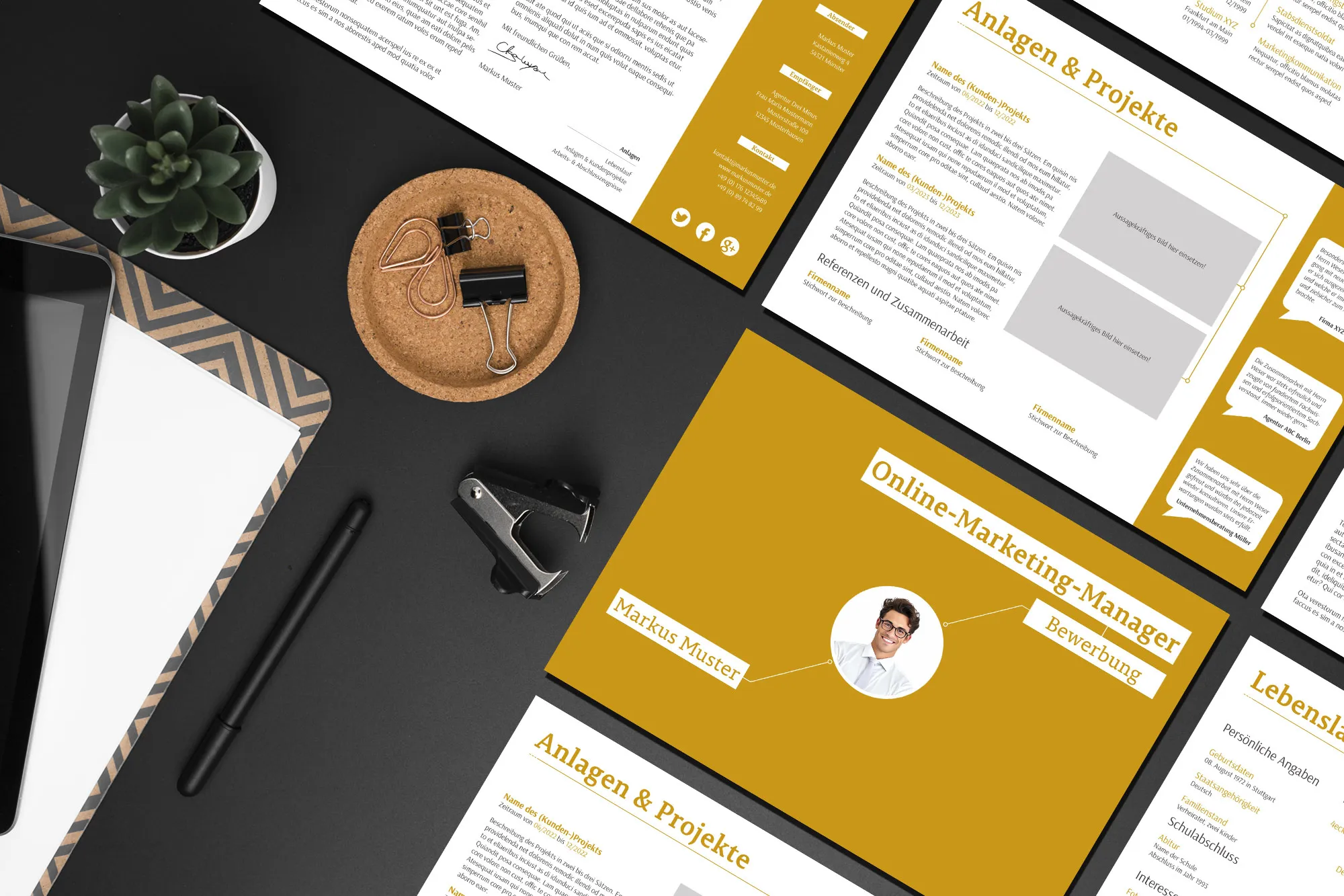 Application as advertising technician: Sample for resume and cover letter