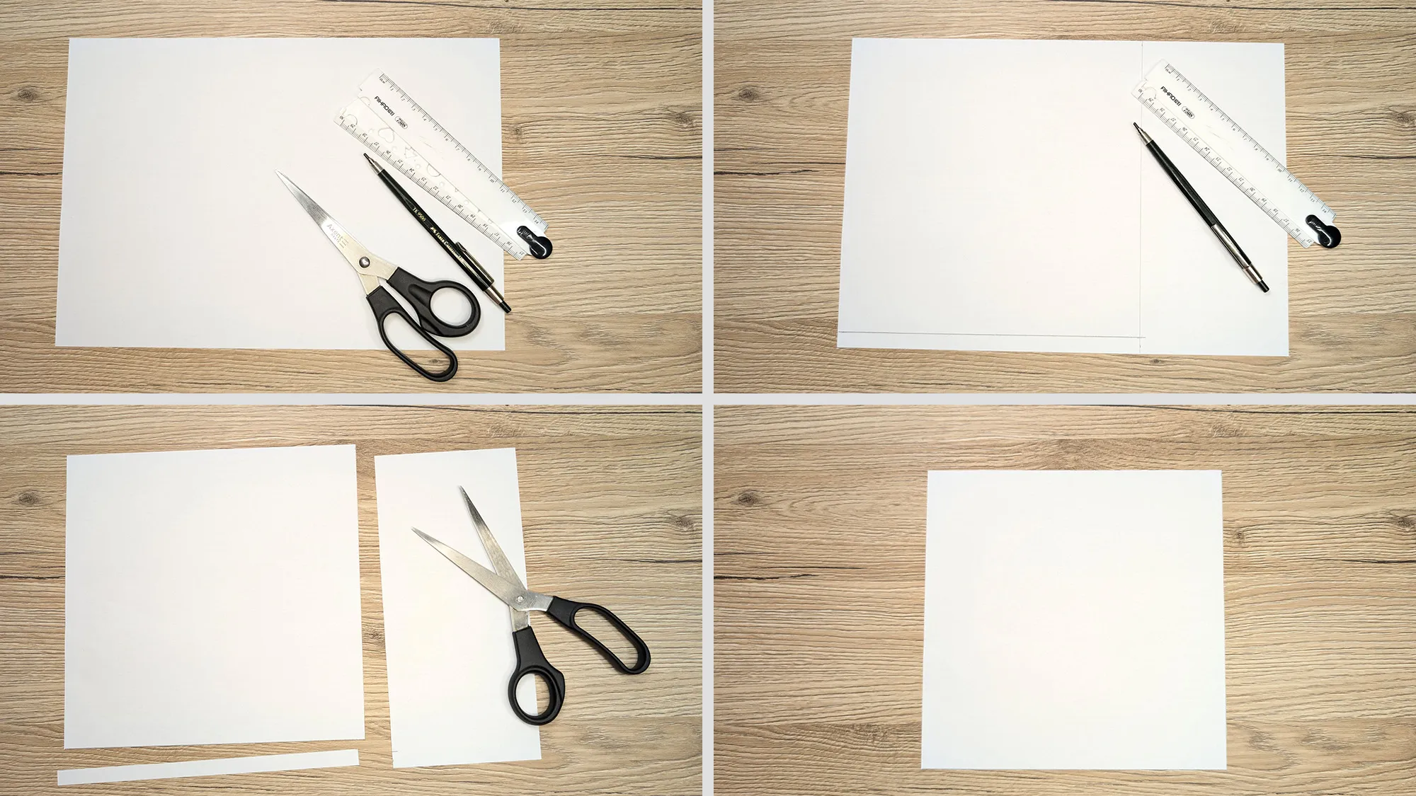 Origami Araignée, étape 1 : Préparer le papier Origami Araignée, Étape 1 : Préparer le papier