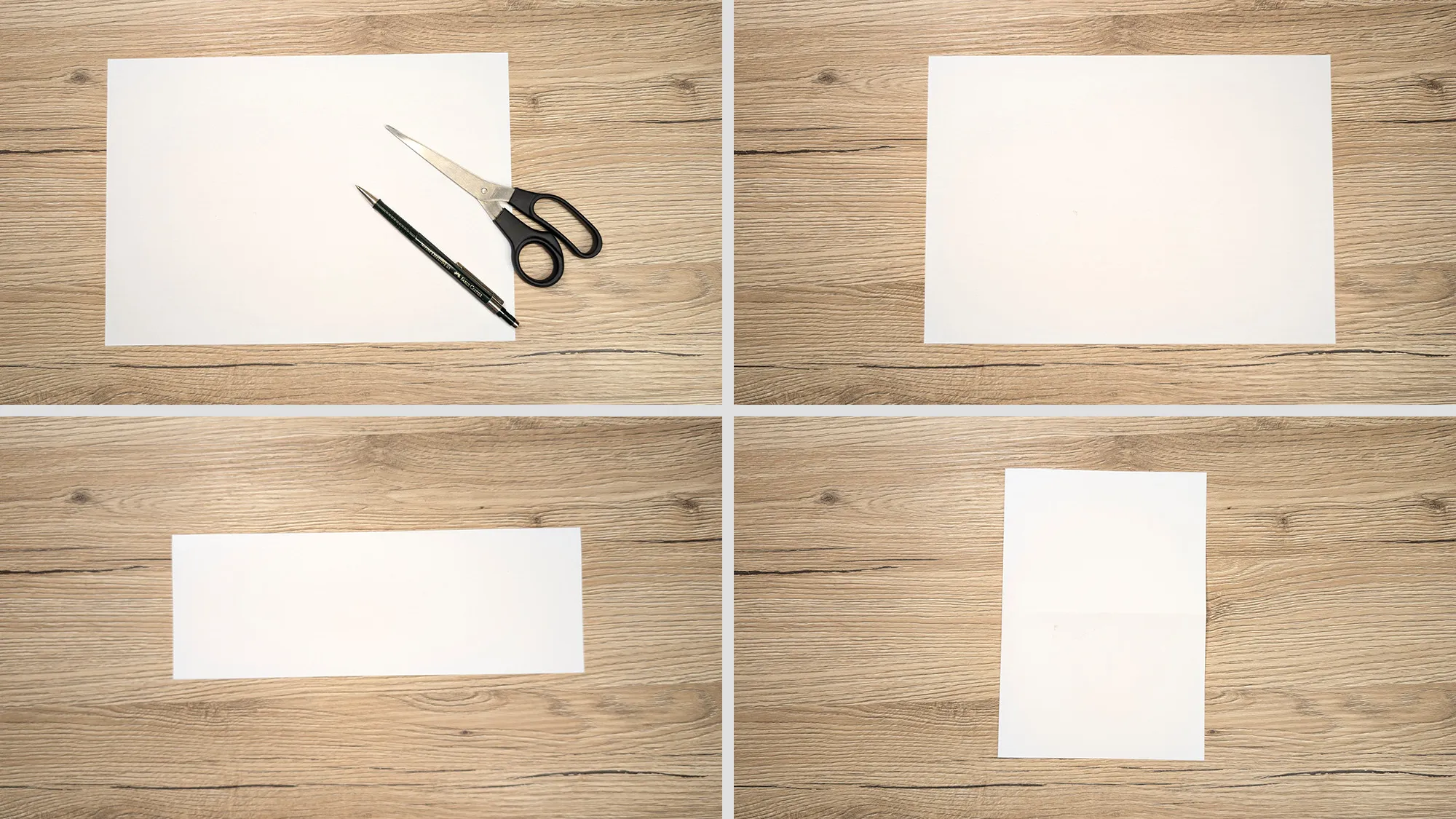 Simple paper airplane, step 1: The basic fold Simple paper airplane, step 1: The basic fold
