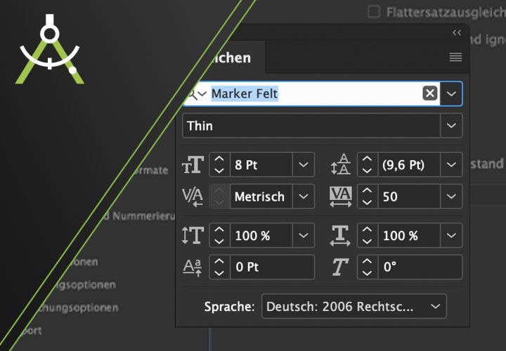 Helpcentrum: Lettertype, tekst en alinea-opmaak wijzigen in sjablonen voor Adobe InDesign.
