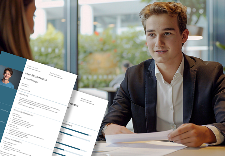 CV-struktur + Gratis mal for nedlasting