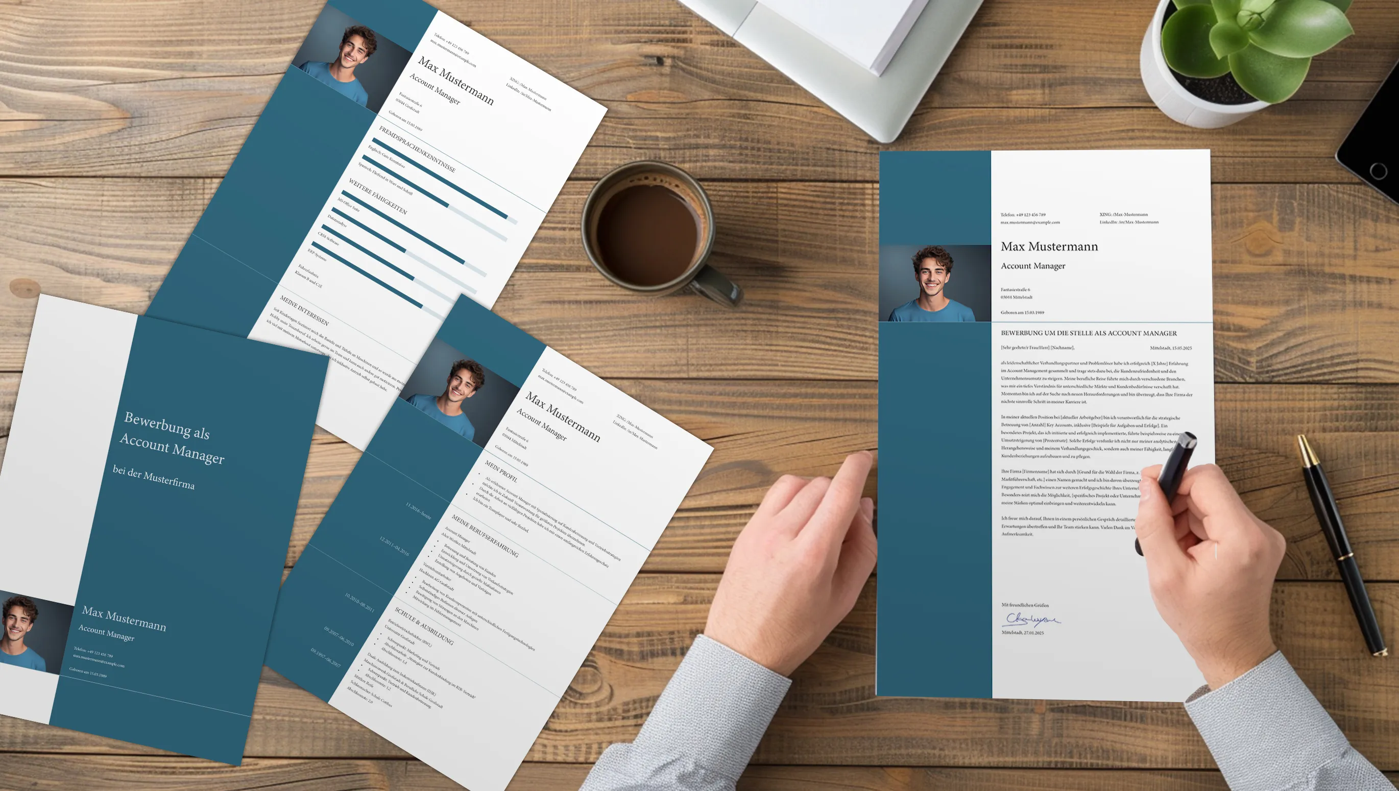 CV-maler i Word og PDF – Gratis