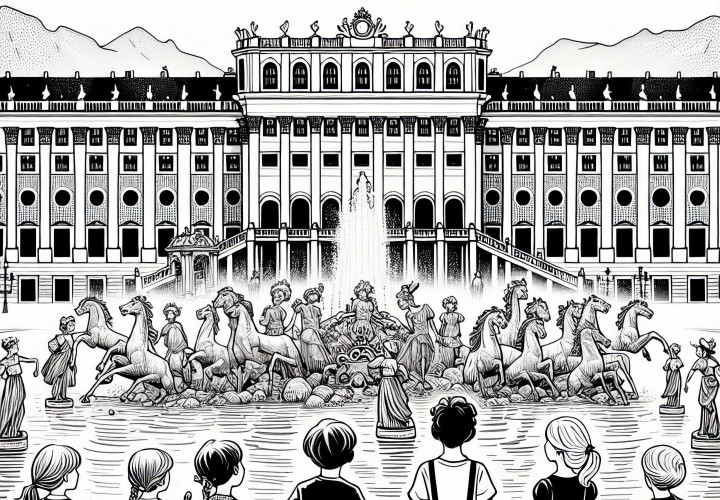 Wiener Schloss Schönbrunn Ausmalbild Gratis Wiener Schloss Schönbrunn Ausmalbild Gratis