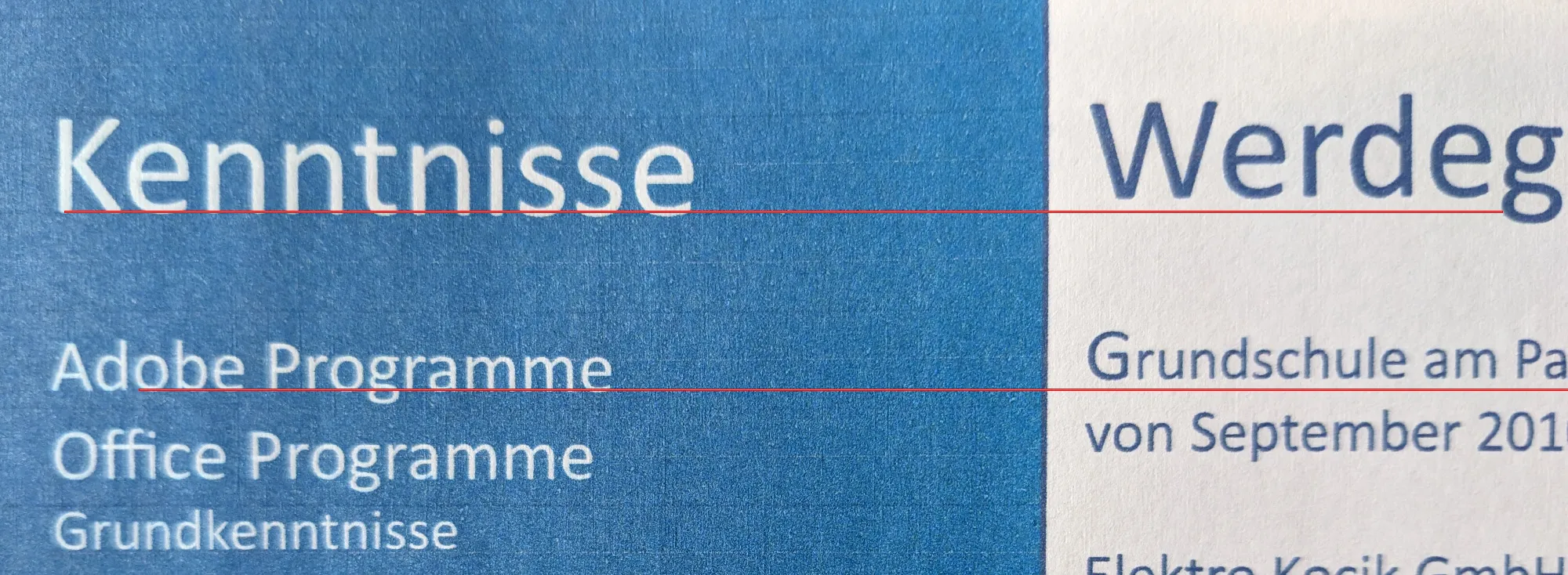 Dizajn žiadosti o zamestnanie bez základného mriežkového systému
