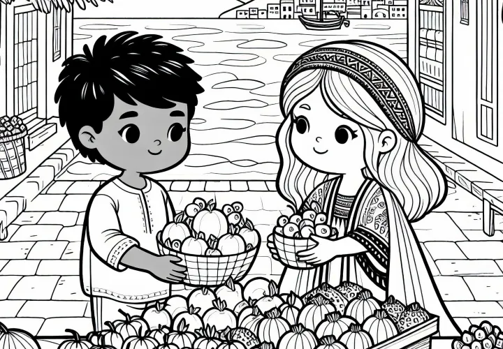 Suva gambar mewarnai gratis