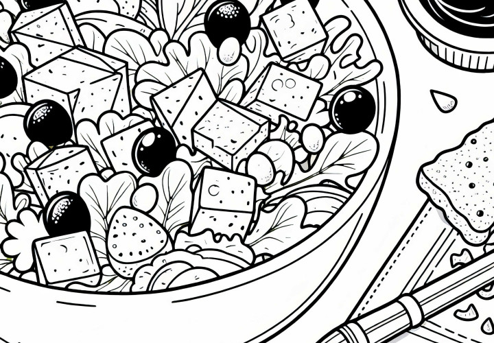 Высококачественный раскраска закуски - Бесплатно скачать