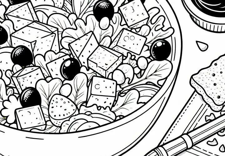 Высококачественный раскраска закуски - Бесплатно скачать