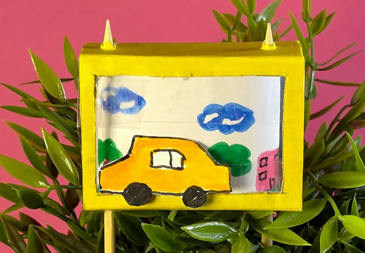 DIY Streichholzschachtel-Autospiel: Einfaches Rennspielzeug basteln