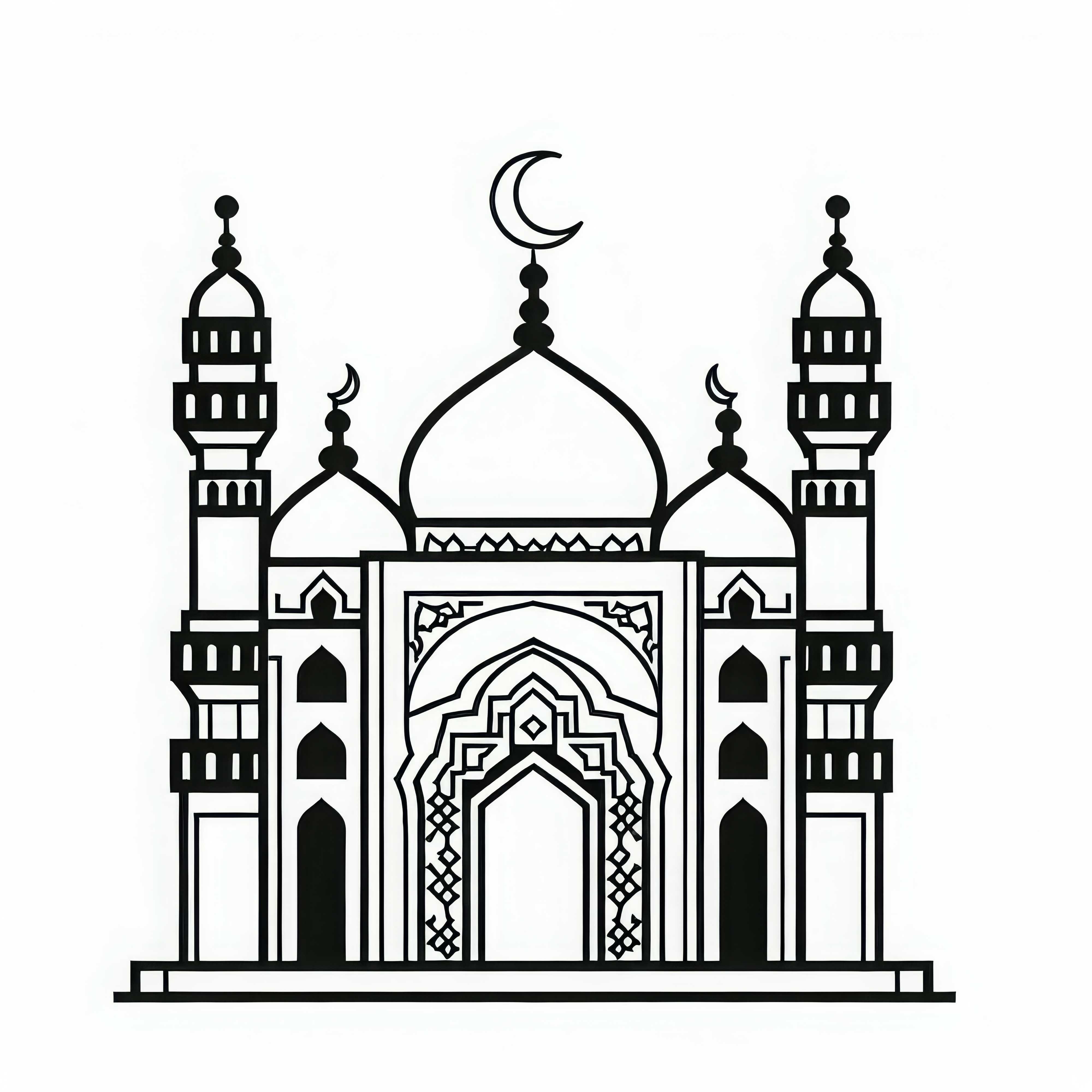 Бесплатно скачать раскраску мечети и раскрашивать онлайн Скачать бесплатно раскраску мечети и раскрашивать онлайн