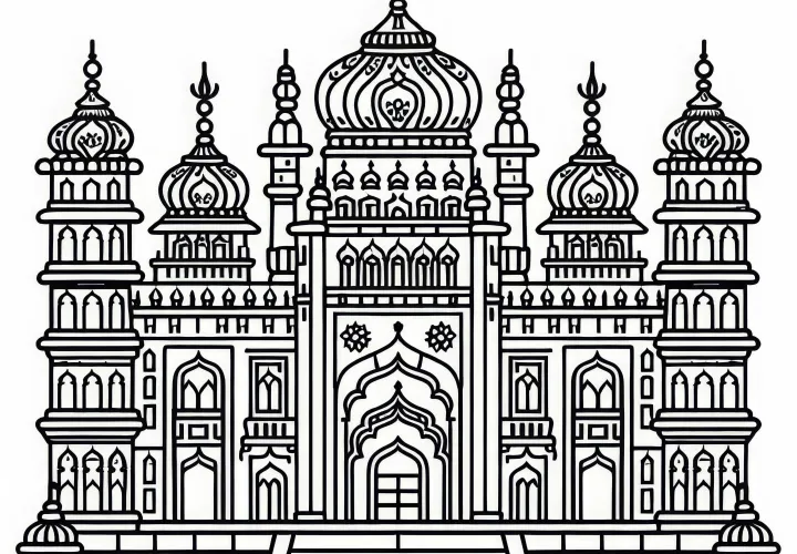 無料の城の塗り絵: 無料の塗り絵を手に入れよう