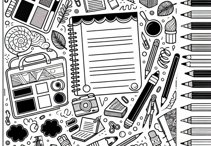 Bezmaksas krāsojamā lapa tavam radošajam hobijam