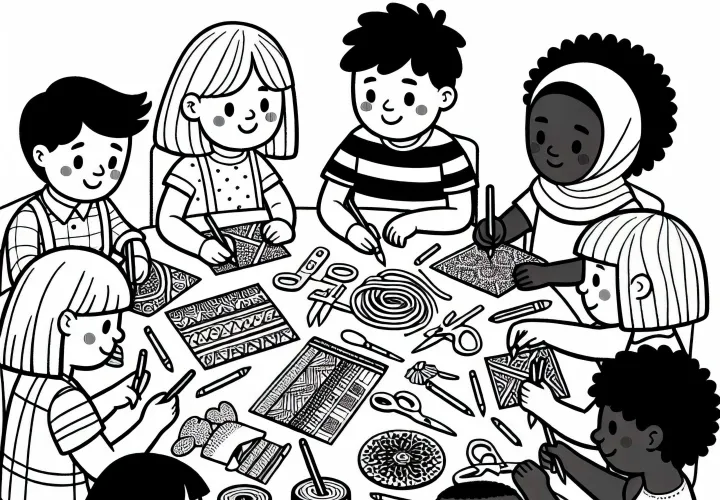 Radošās nodarbes izstrādņu veidne – Bezmaksas lejupielāde