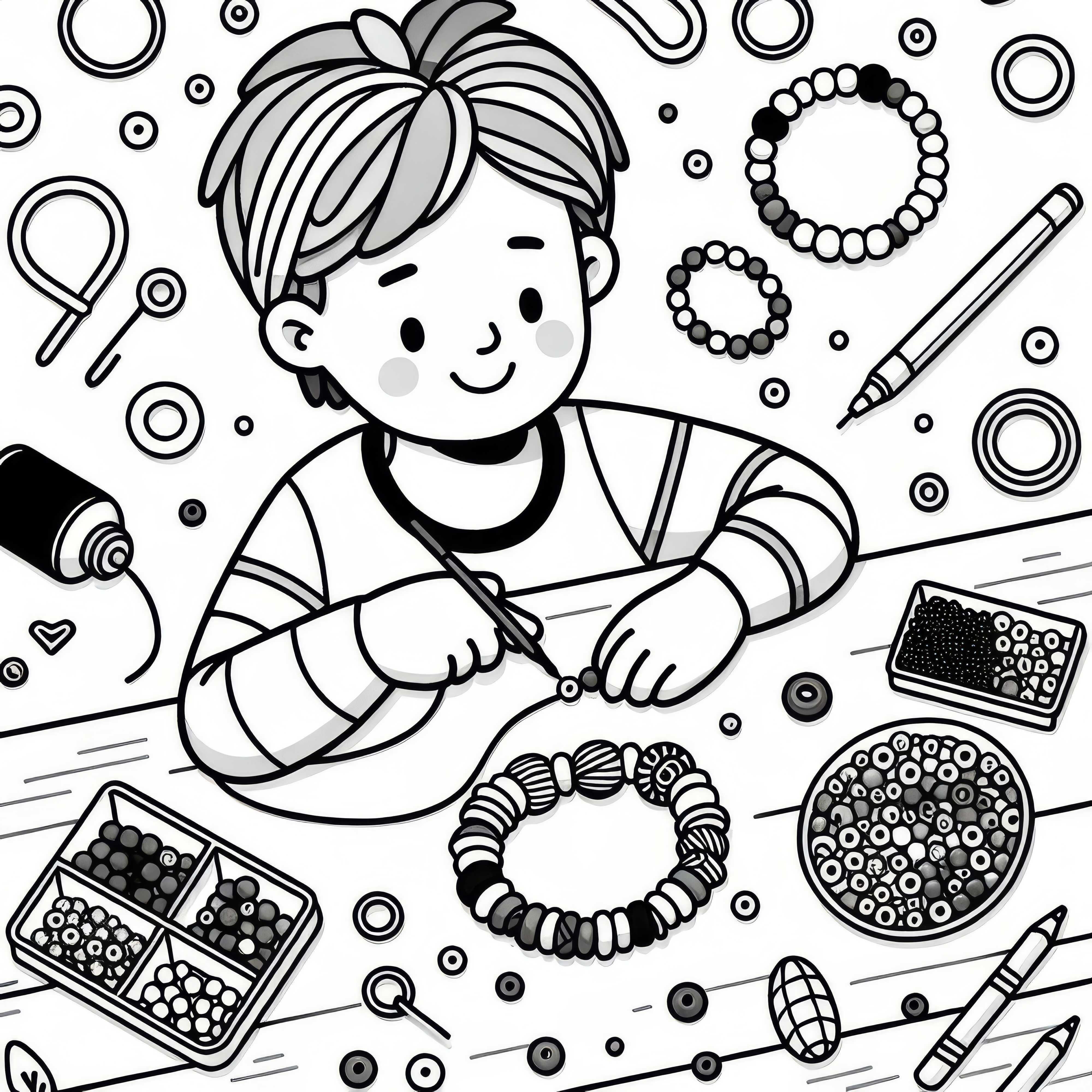 Roku izgatavošanas krāsojamo zīmējumu veidne hobijiem – Bezmaksas lejupielādei