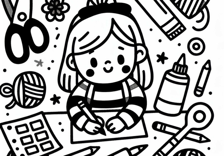 Nopērkams krāsojamais attēls tavām hobijām bez maksas