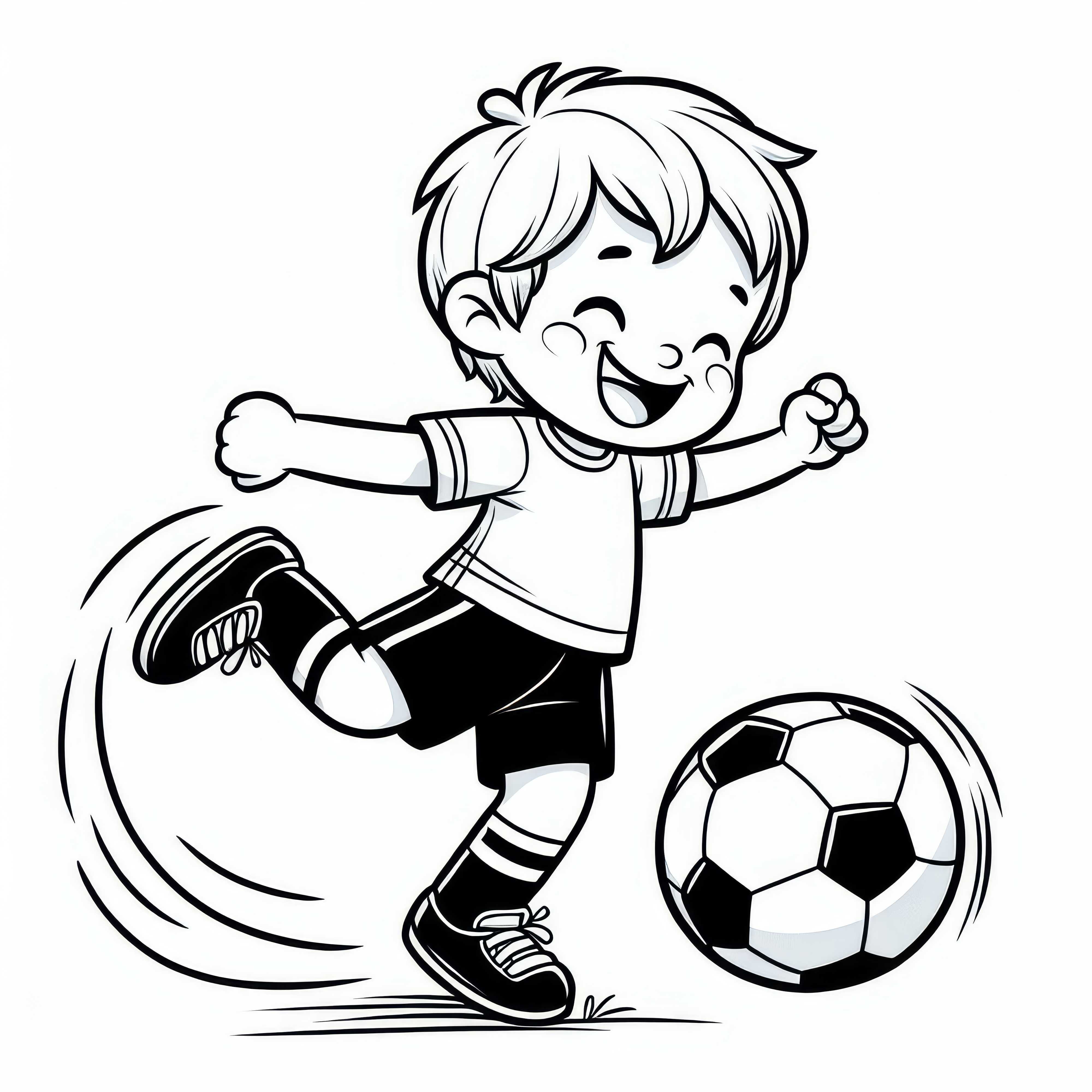 Futbola spēlēšana krāsojamā bilde hobijam bez maksas