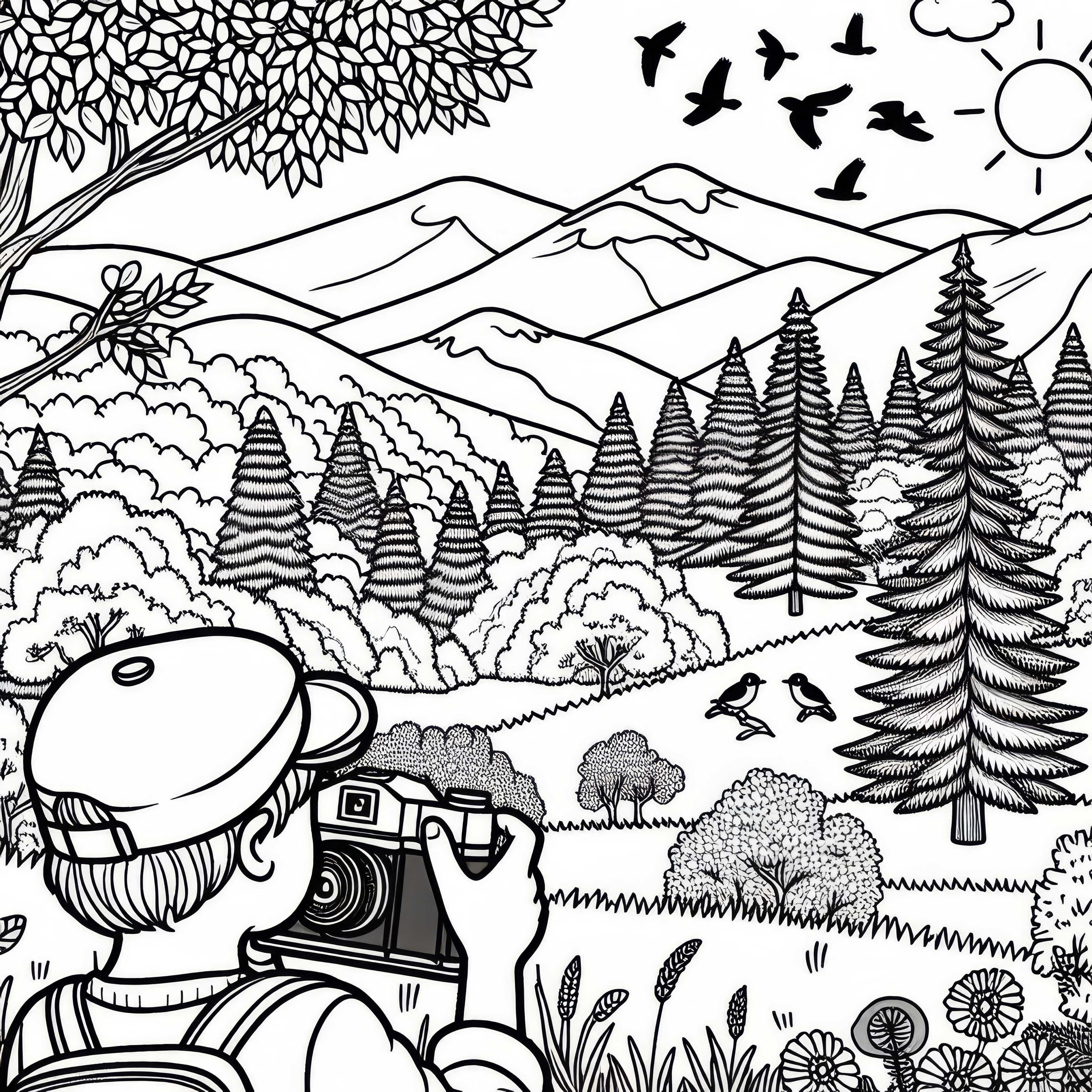 Fotogrāfija dabā: Krāsojamā lapa tev Hobby bez maksas