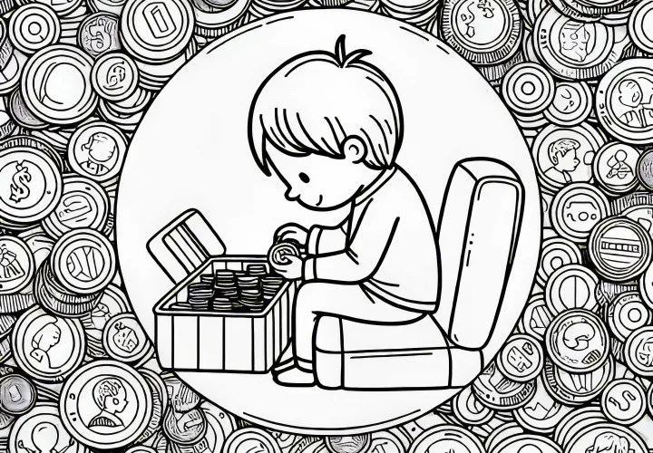 Cepuru kolekcija - krāsojamā bilde jūsu hobijam bez maksas lejupielādējama