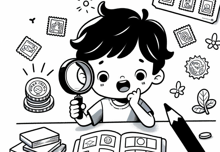 Pastaigu zīmulu krāsošanas attēls tavām hobijām – Bezmaksas lejupielāde