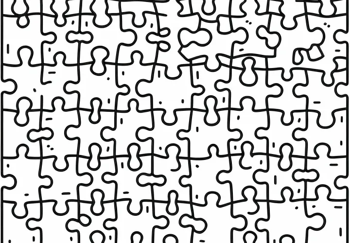 Пазл-раскраска бесплатно – игрушка для креативности