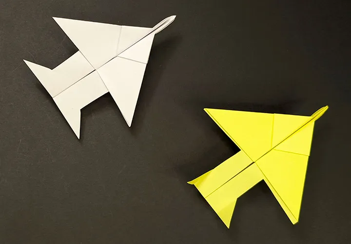 Fazer um avião de papel – Instruções com vídeo, fotos e dicas