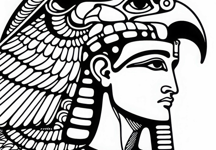 Thoth Coloring Page: Egyptian Zodiac Free