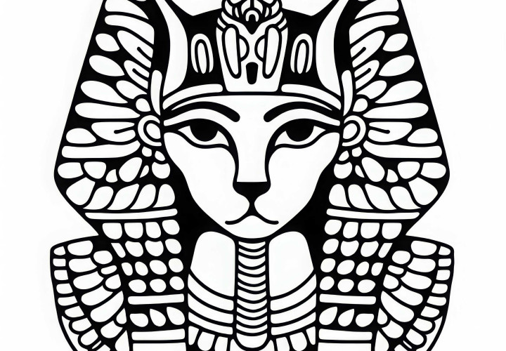 Seth Coloring Page Egyptian Zodiac Free