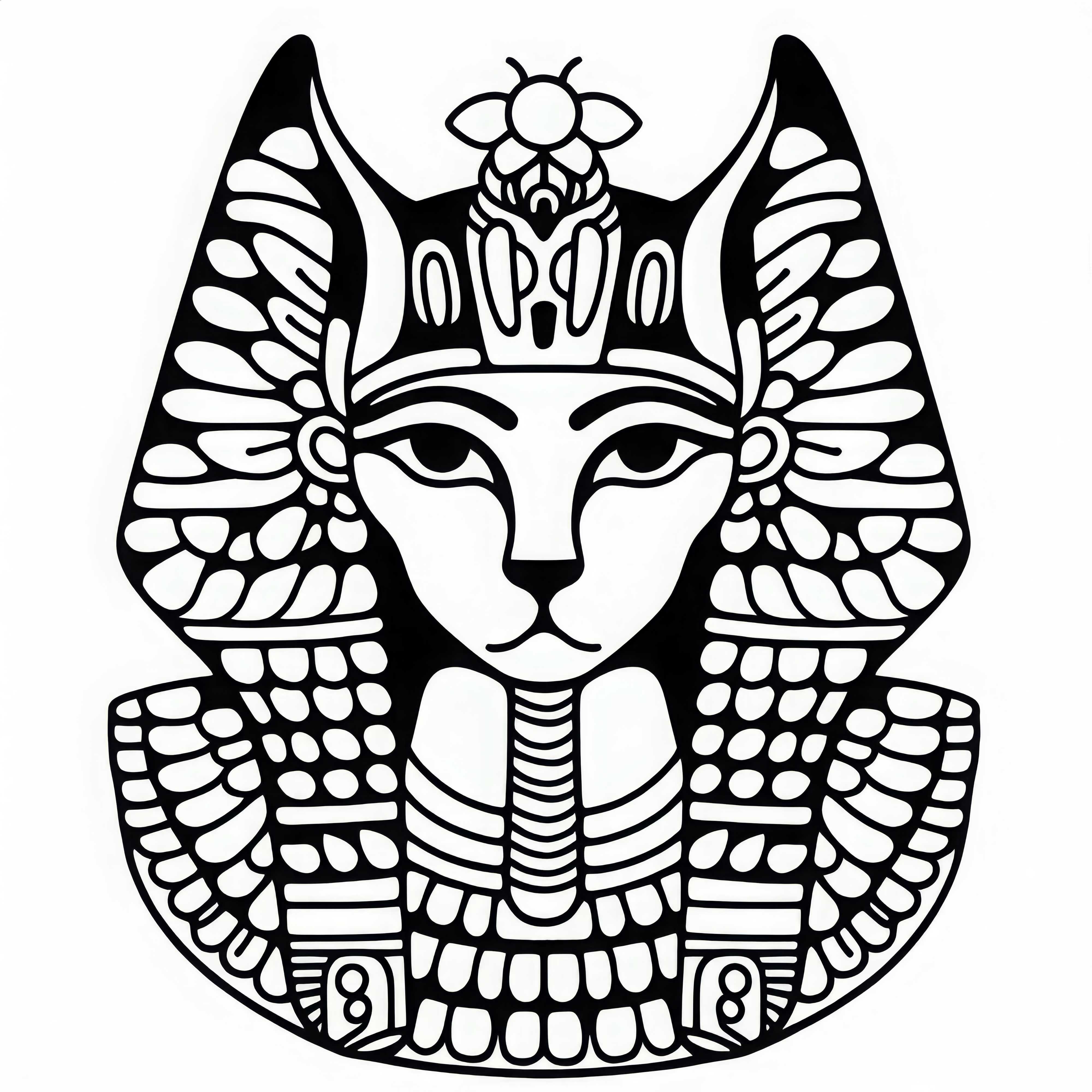 セスの塗り絵 エジプトの星座 無料