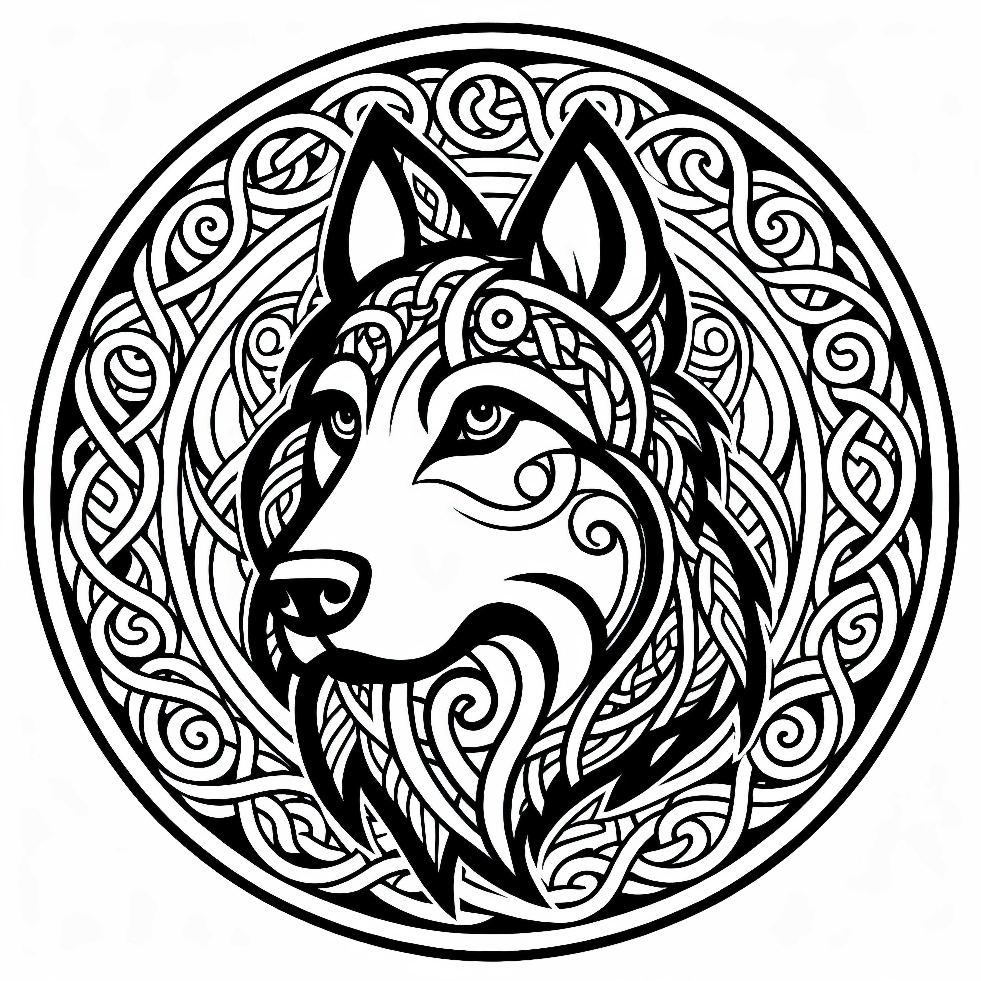 Malba rákosí: Keltické astrologické znamení zdarma Obrázek k vymalování: Keltské hvězdné znamení Zdarma