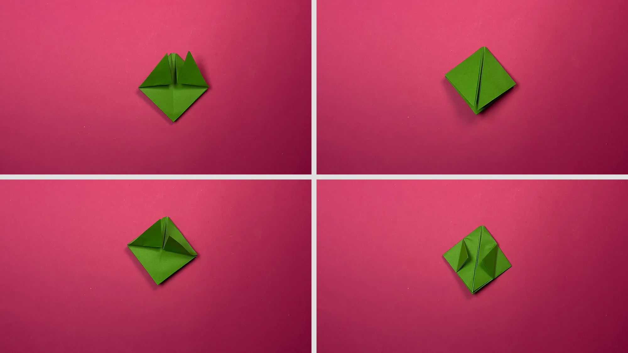 Origami cubo volante: guida passo passo con foto e commenti. L'immagine 5 Origami cubo volante: istruzioni passo-passo con foto e commenti. L'immagine 5