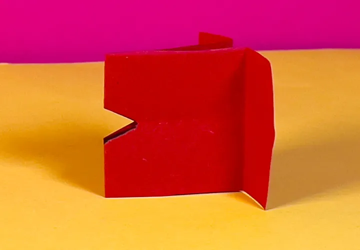 Origami apito - Instruções de artesanato em papel simples com fotos e vídeo