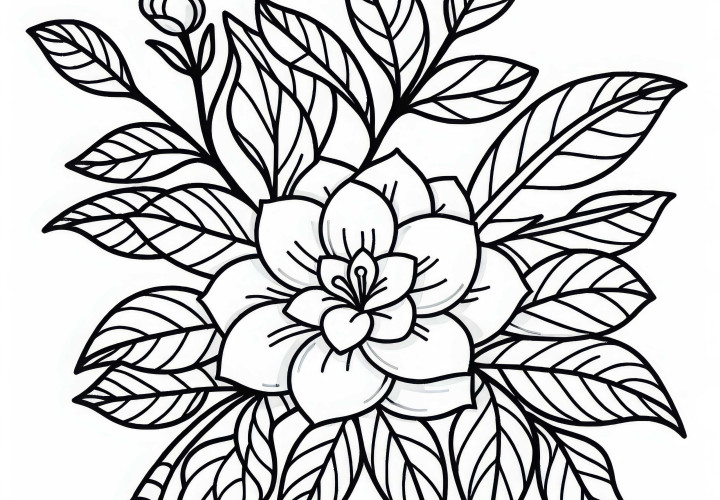 정원 소녀 그림 - 무료로 다운로드하고 색칠하세요