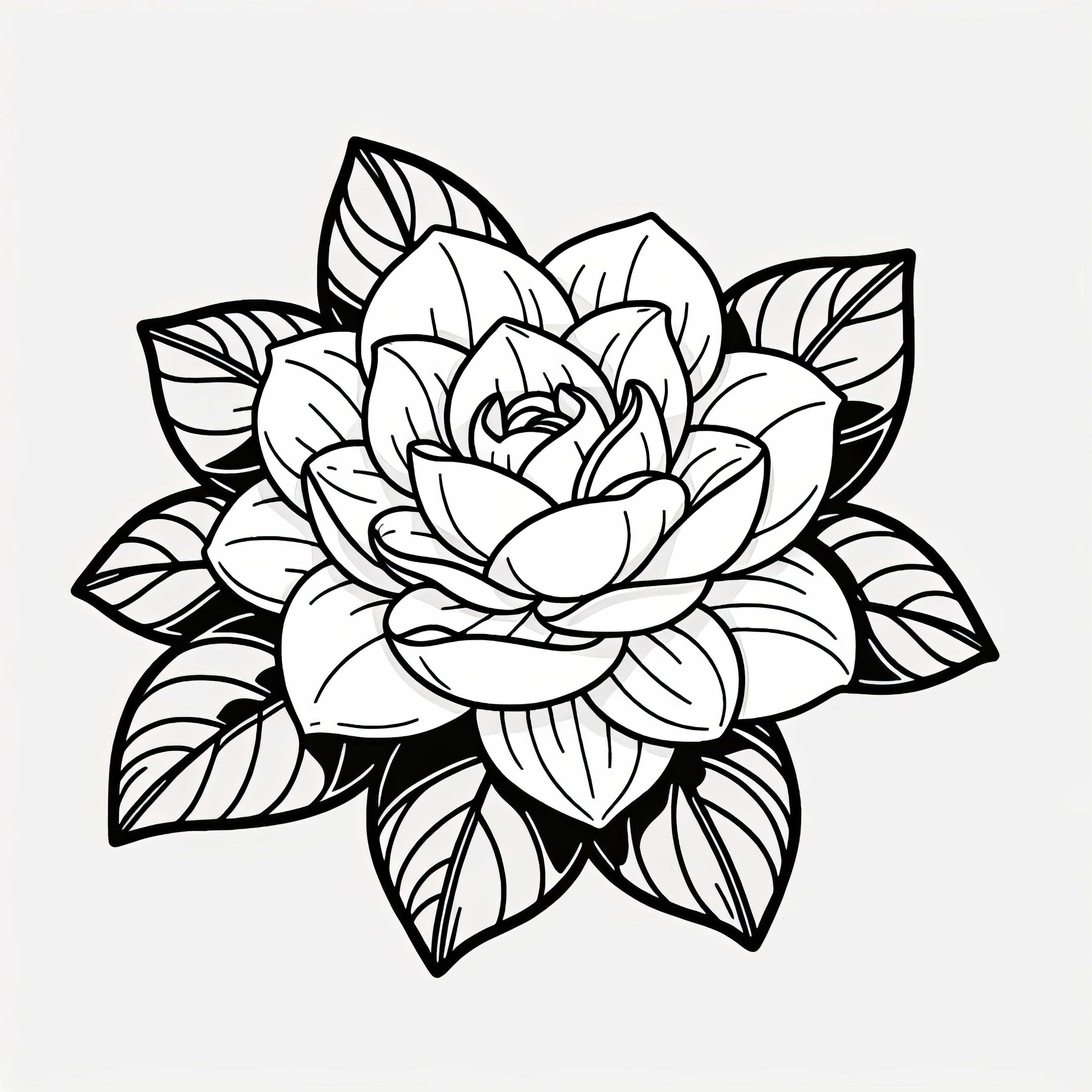 가든이의 색칠 그림: 너의 색칠 재미를 위한 무료 꽃들