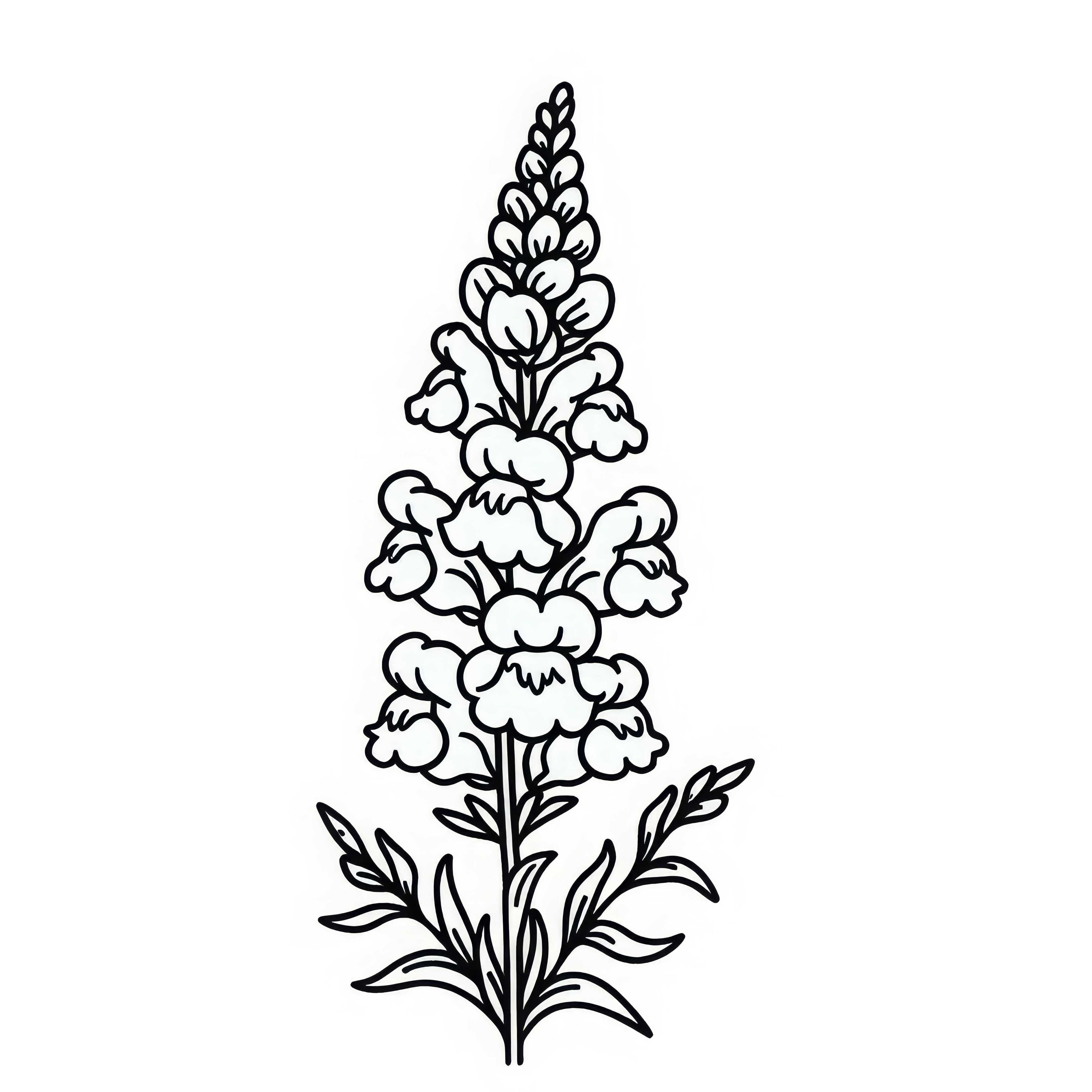 Lion's mouth coloring page for free download Lion's Mouth Coloring Page for Free Download