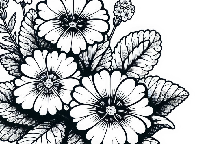 Безплатна оцветявка на примел