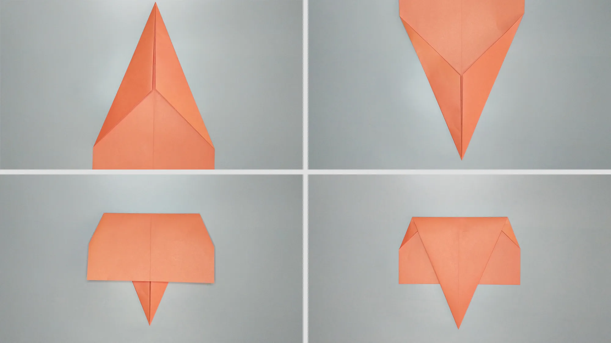 Dobre o avião supersónico Concorde em papel: Passo 2