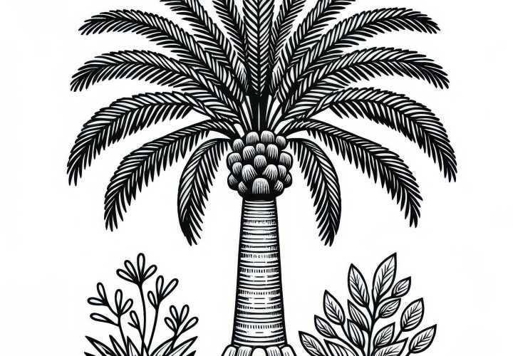 Königspalme Roystonea Regia Malvorlage Gratis Königspalme Roystonea Regia Malvorlage Gratis