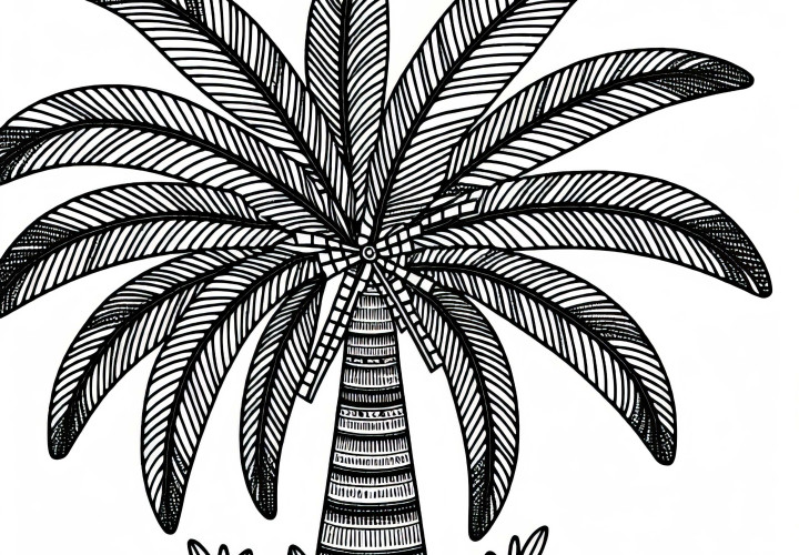 Chinesische Hanfpalme Trachycarpus Fortunei Malvorlage Gratis Chinesische Hanfpalme Trachycarpus Fortunei Malvorlage Gratis