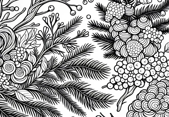 Yew Coloring Page Free