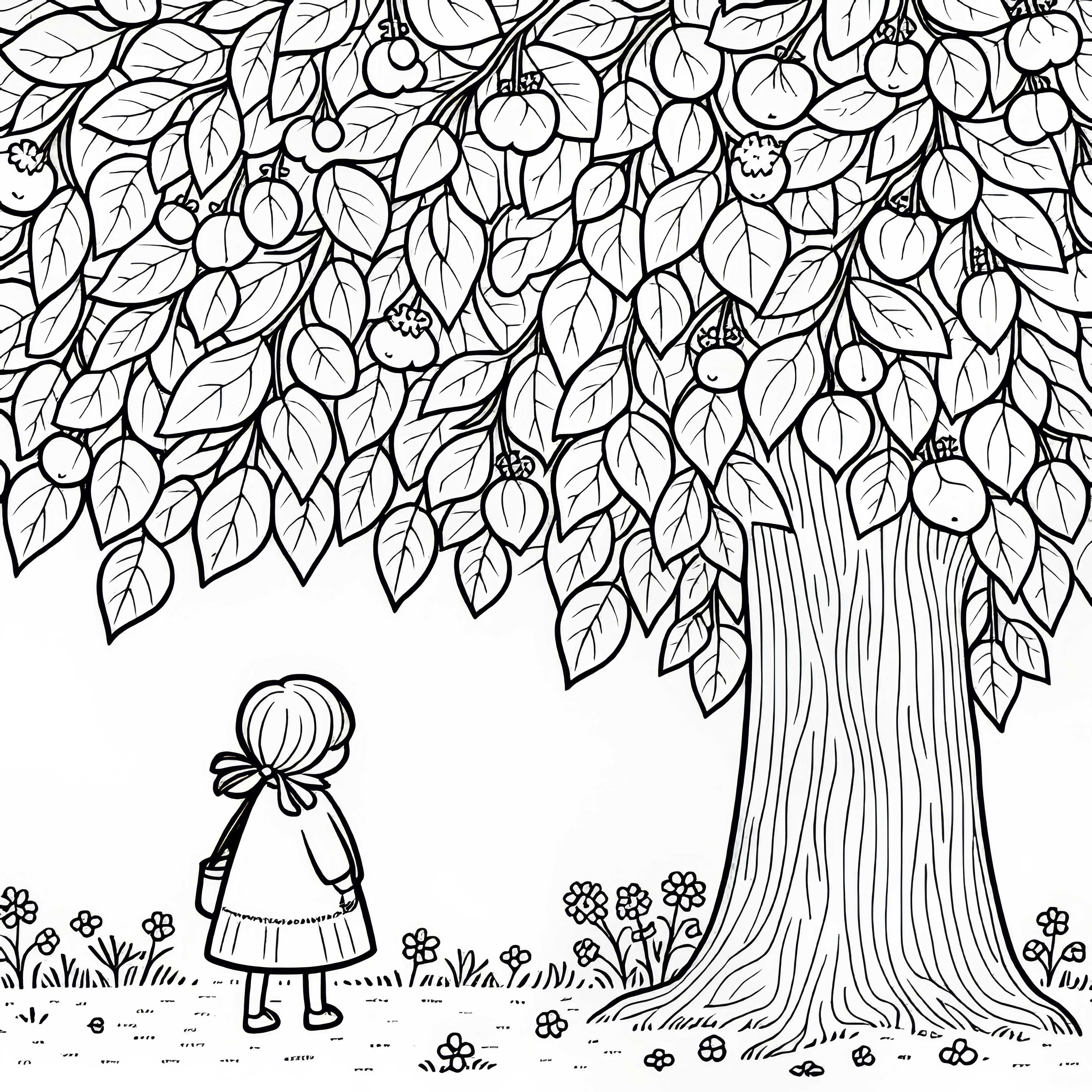Gyerek a hársfa alatt – Ingyenes színező füzet A gyerek a hársfa alatt – Ingyenes színezőlap