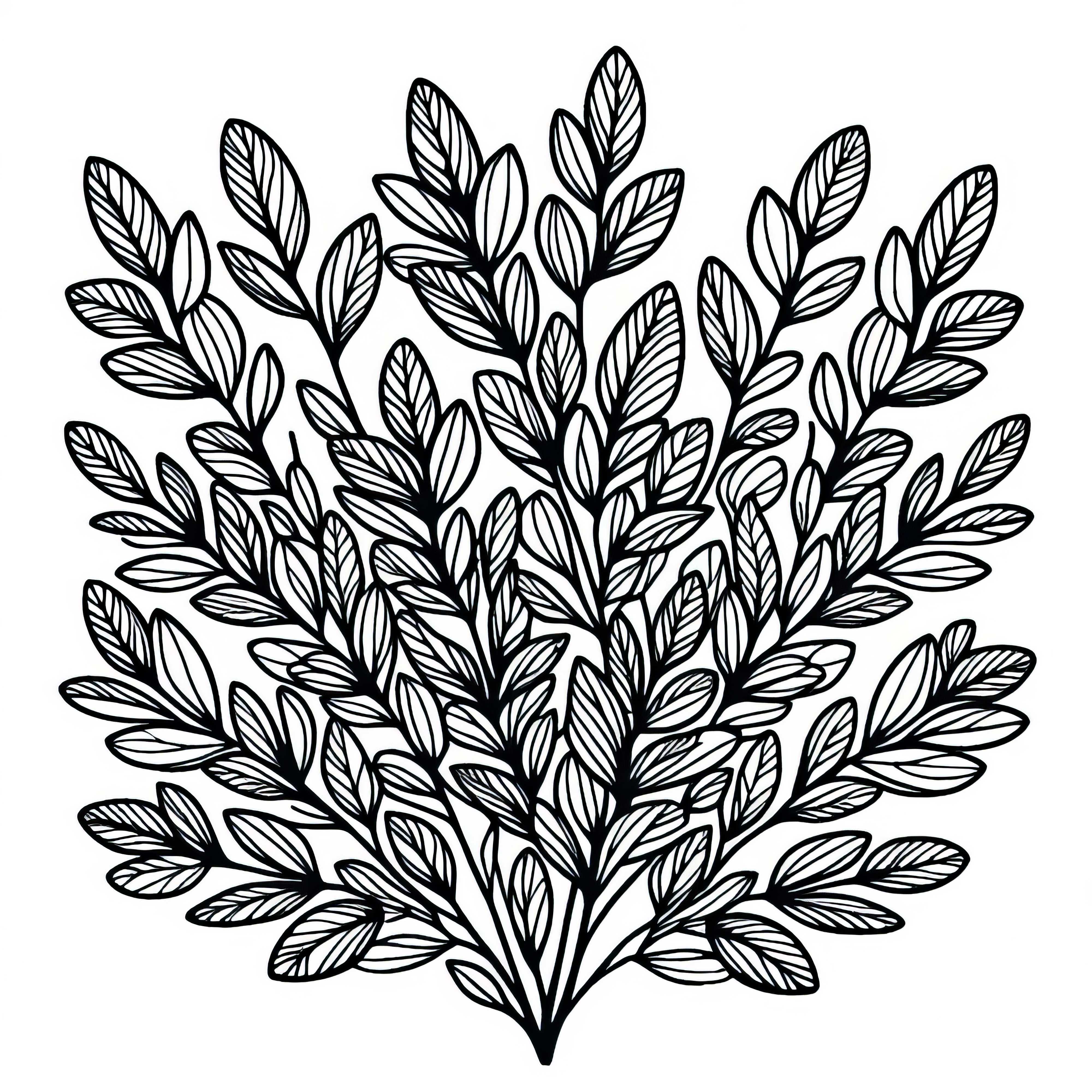 Buchsbaumova barvna predloga brezplačno: Brezplačne barvne slike za sprostitev